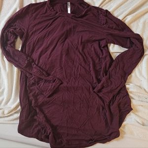 Maroon long sleeve
